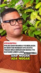 Pihak kepolisian dan warga tidak mampu menahan massa yang terus datang