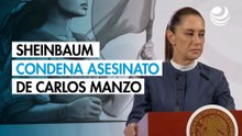 Sheinbaum condena asesinato de Carlos Manzo; rechaza regreso a la "guerra contra el narco"