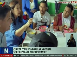 Caraqueños se preparan para participar en la próxima Consulta Popular Nacional del 23-N