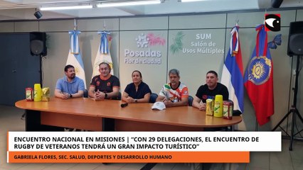 Encuentro Nacional en Misiones el encuentro de Rugby de veteranos tendrá un gran impacto