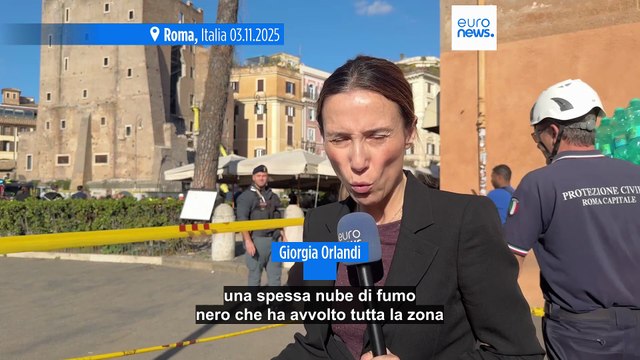 Crollo Torre dei Conti: morto operaio sotto le macerie, indagini per disastro e omicidio colposo