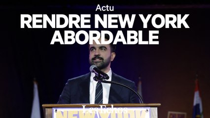 Zohran Mamdani, candidat démocrate à la mairie de New York, propose des mesures pour rendre la ville plus abordable