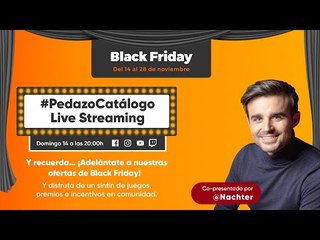 🎥 DIRECTO | Especial #BlackFriday con @Nachter #PedazoCatálogo | PcComponentes