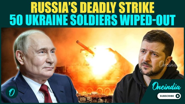 VIDEO: Russia WIPES-OUT 50 Ukrainian Soldiers in MASSIVE Strikes | DEADLY Drone Barrage for 24 hours