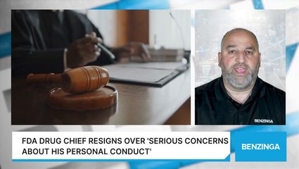 FDA Drug Chief Resigns Over 'Serious Concerns About His Personal Conduct'