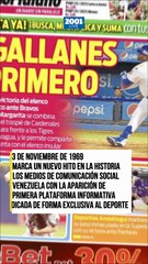 Hace 56 años nació la marca Meridiano: aún insuperable en deportes