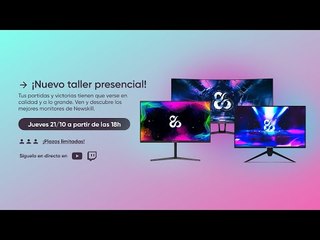 🎥 DIRECTO | Descubriendo la gama de monitores gaming de Newskill!