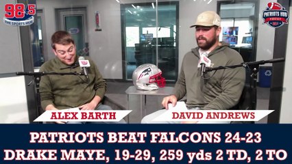 David Andrews Breaks Down Narrow Victory Against Falcons 🏈