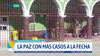 El país registra 64 feminicidios en lo que va del año, La Paz sigue liderando las cifras