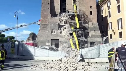 Crollo Torre dei Conti, il prefetto di Roma: "Operazione complessa"