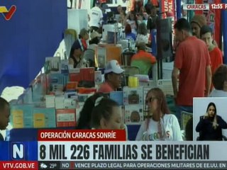 Despliegue n.° 46 de la Operación Caracas Sonríe benefició a 8 mil familias de forma directa