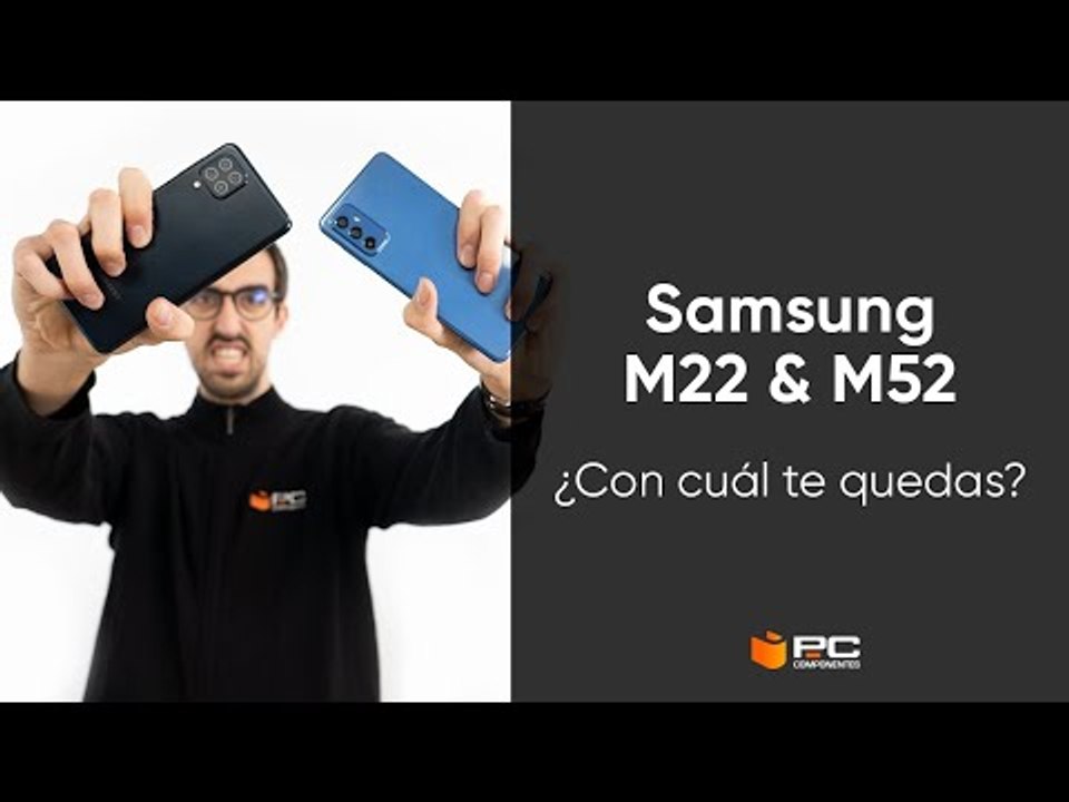 ¡Probamos los nuevos Samsung Galaxy M22 y M52!...