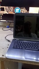 dell Inspiron 5520 charger light goes off when plugged in to the laptop #5520 #adopter #light #off