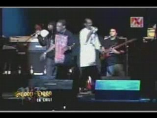 Snoop Dogg in Chile (hommage à 2pac)