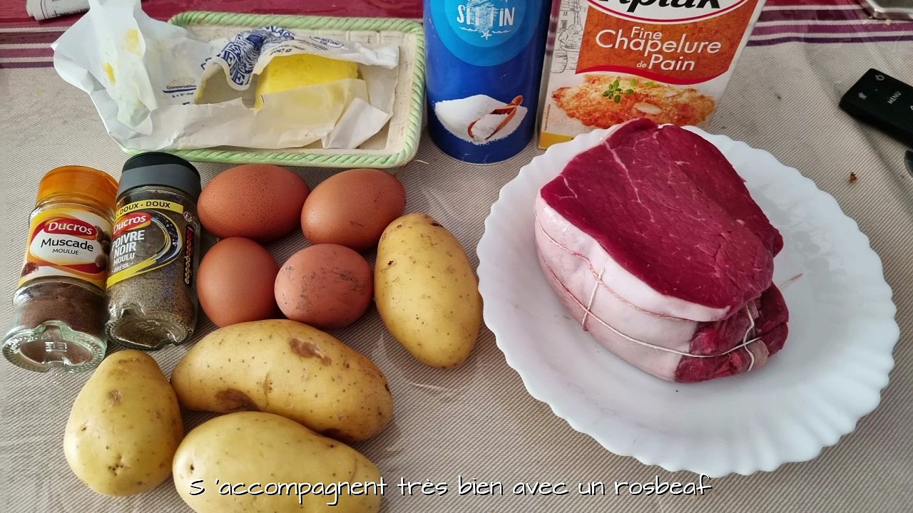 Les croquettes de pommes de terre