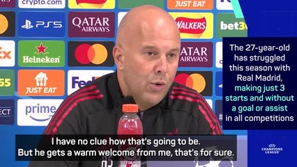 Liverpool ready to give Trent 'warm welcome' on Anfield return