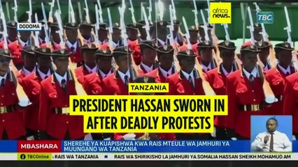 Tanzania's President Hassan sworn in after disputed election protests