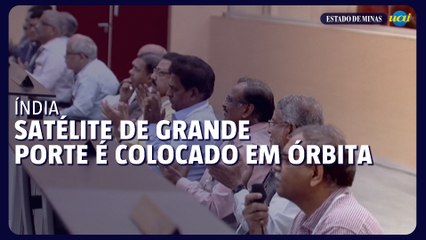 Índia coloca em órbita satélite de telecomunicações de grande porte