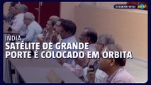Índia coloca em órbita satélite de telecomunicações de grande porte