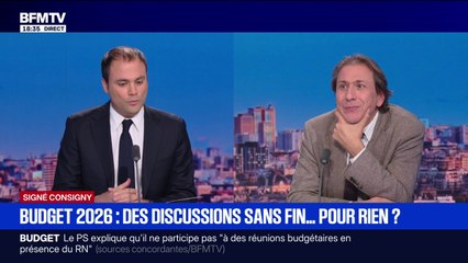 Budget 2026: "Les députés y compris le RN sont lancés dans une course à la création ou à l'augmentation d'impôts", déplore Charles Consigny, avocat
