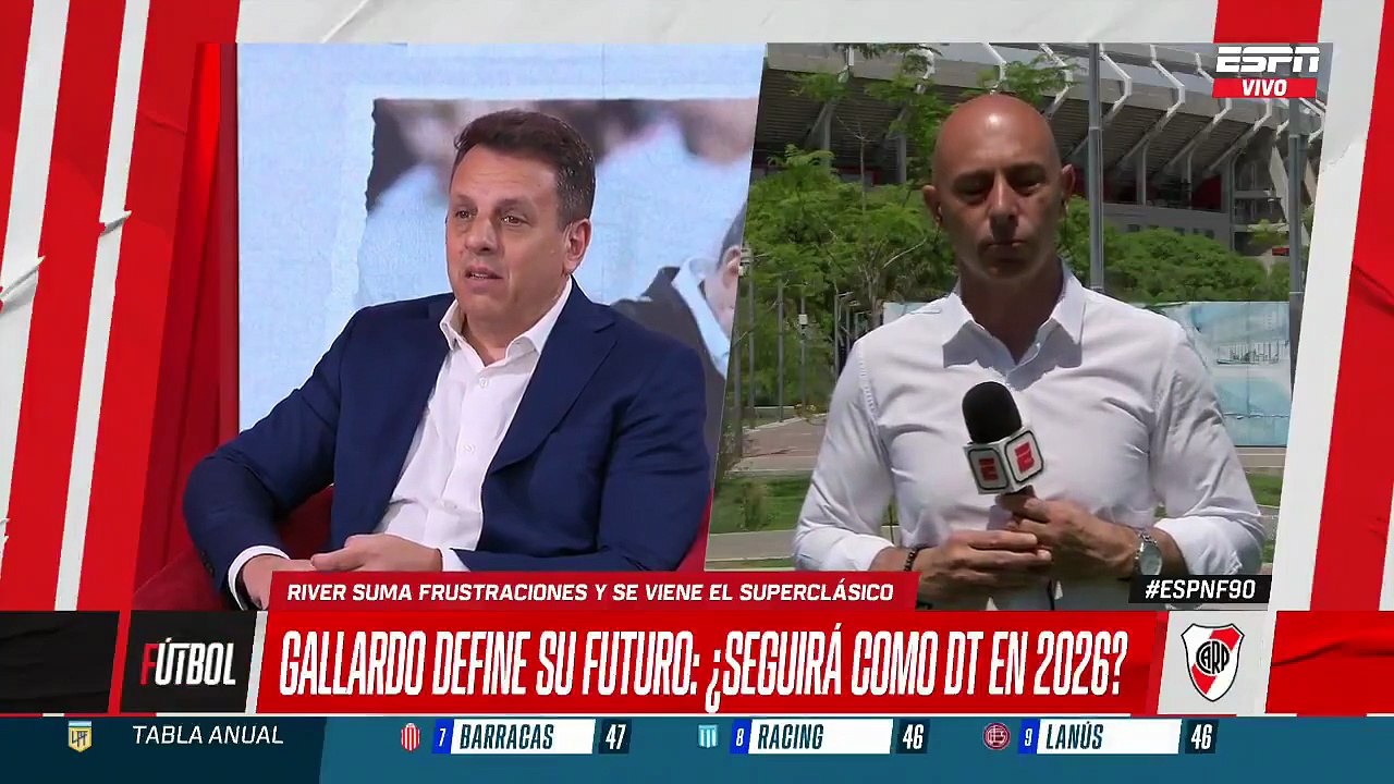 Ponen en duda la continuidad de Marcelo Gallardo en River