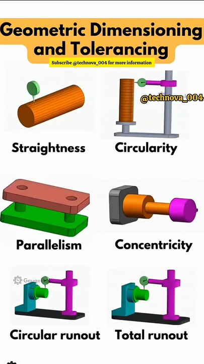 Geometric Dimensioning and Tolerancing #mechanicalengineering#dimensions #tolerancing #geometric