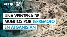 Al menos una veintena de muertos por potente terremoto en Afganistán