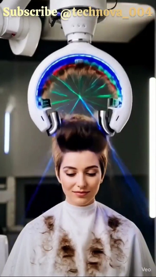 A Powered Barber Technology _ #AI #Robotics #FutureOfGrooming #BarberTech #SmartSalon #Innovation