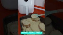 🍞 Vaya PINTAZA tiene esta receta 🤤 ¡TORRIJAS EN AIR FRYER! 👨‍🍳#recetas #airfryer