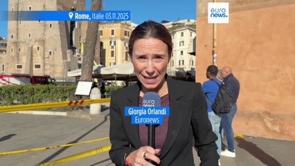 Effondrement de la Torre dei Conti à Rome, un ouvrier roumain décédé