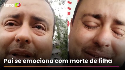 Pai de jovem que morreu em assalto em SP se emociona ao desabafar em vídeo