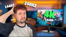 🧠 GUÍA DEFINITIVA para elegir el MEJOR monitor GAMING 🎮📺