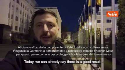 Guerra Ucraina, Zelensky: Arrivati missili Patriot da Germania per rafforzare difesa. Grazie Merz