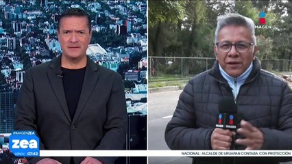 Vecinos denuncian bache con riesgo de socavón en Sur 8, CDMX