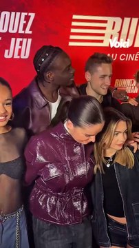 Les élèves de la @staracademytf1 à l’avant-première de @runningmanmovie 📹 Céline Peschard #starac #staracademy #video #runningman #starac #staracademy