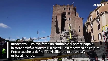 La Torre dei Conti, simbolo del potere papale che impressiono' anche Petrarca