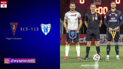 Skrót meczu Pogoń II Szczecin 3 - 3 ( 3 - 1 ) Flota Świnoujście
