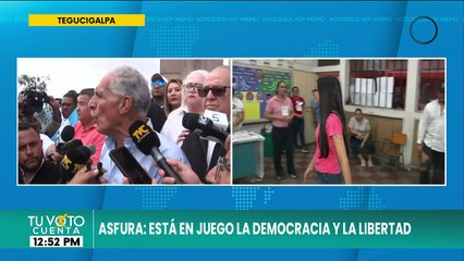 Nasry Asfura descarta alianzas y convoca a marcha pacífica el sábado 8 de noviembre