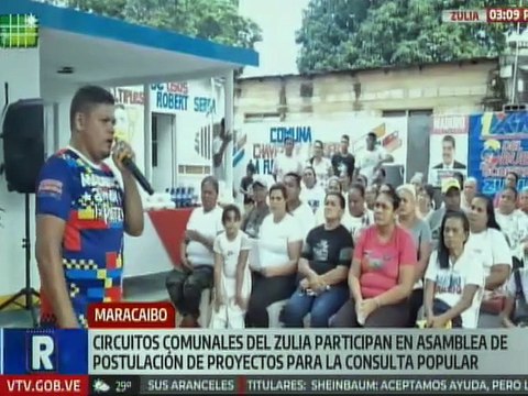 Consejos comunales de Maracaibo escogieron sus proyectos para la Consulta Popular del 23-Nov