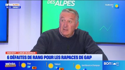 Le Club des Alpes du Sud du lundi 3 novembre - Six défaites de rang pour les Rapaces de GAP
