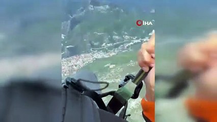 Paraşüt faciası! Rus pilot kayalıklara çakılarak hayatını kaybetti