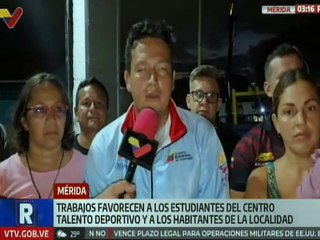 Mérida | Gobierno Bolivariano optimiza el servicio de alumbrado público en la avenida Ezio Valeri