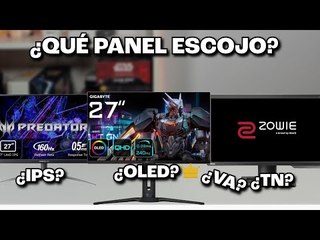 ¡GUÍA para ESCOGER PANEL de MONITOR! | TN vs IPS vs VA vs OLED 💥 ¿Cuál es el MEJOR para TI?