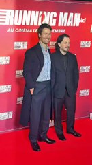 🎬 @glenpowell & @edgarwright à Paris pour le film @runningmanmovie ! 🔹 The Running Man, l’émission numéro un à la télévision : 30 jours de survie où les Runners doivent échapper à des tueurs professionnels pour gagner leur vie. Ben Richards, prêt à tou