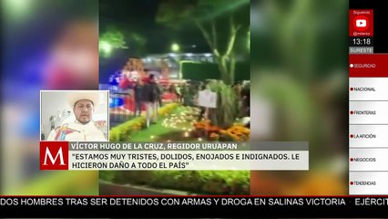 Entrevista con Víctor Hugo de la Cruz, regidor de Uruapan herido en atentado contra Carlos Manzo