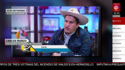 Carlos Manzo defendió su estrategia de seguridad junto a Bedolla un mes antes de su asesinato