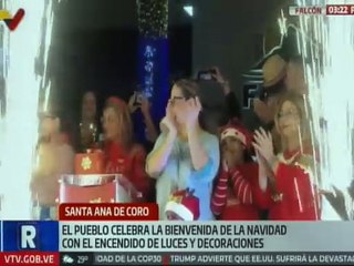 Gobernación de Falcón se vistió de luces y color para celebrar la llegada de la Navidad 2025