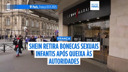 França pode bloquear Shein por causa da venda de bonecas sexuais com aspeto infantil