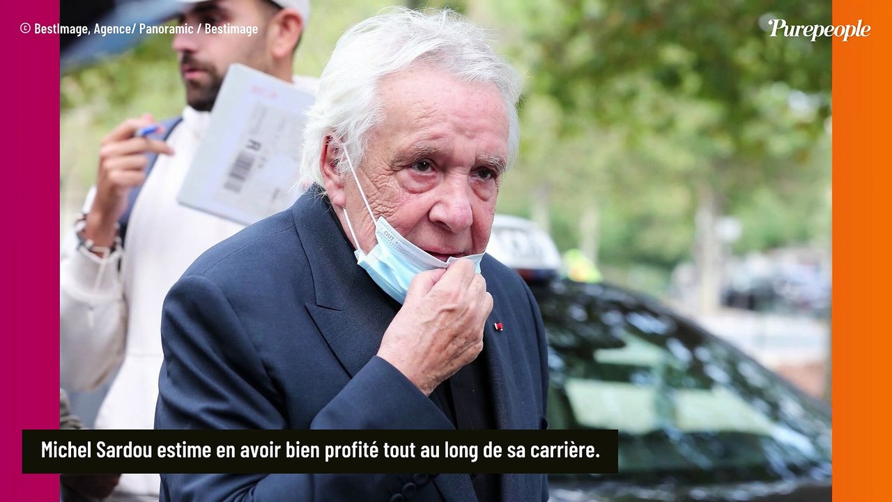 “Je préfère m’en aller avant” : Michel Sardou évoque ce choix qu'il a fait avant qu'il ne soit trop tard