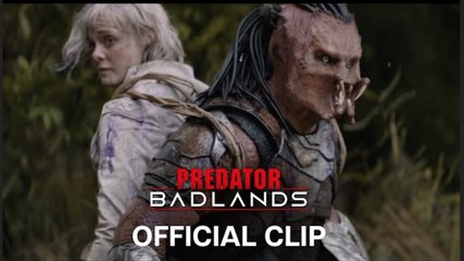 Predator Badlands | Official Clip - imitrius Schuster-Koloamatangi - Elle Fanning)